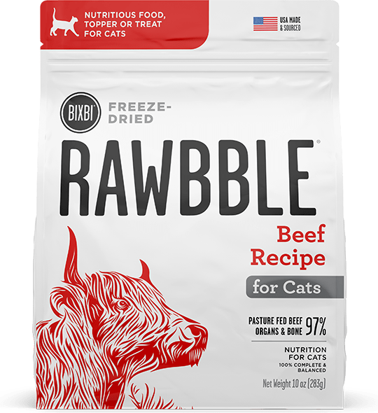 BIXBI Rawbble Freeze Dried - Beef Recipe